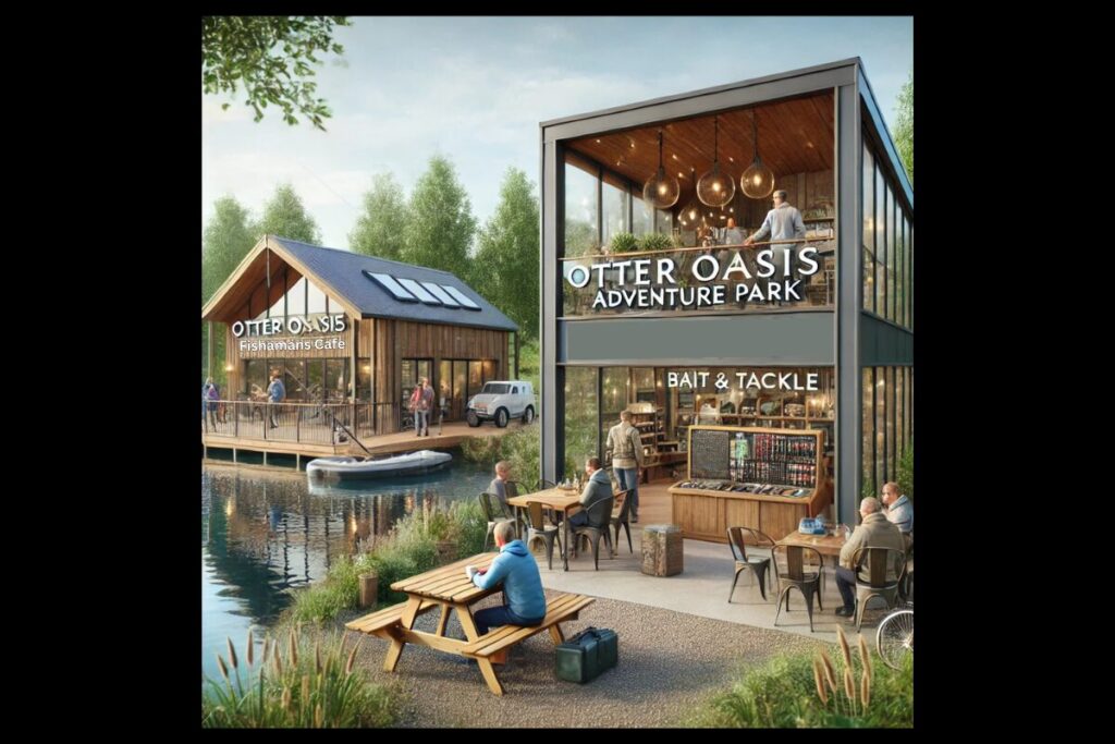 Cafe and tackle shop