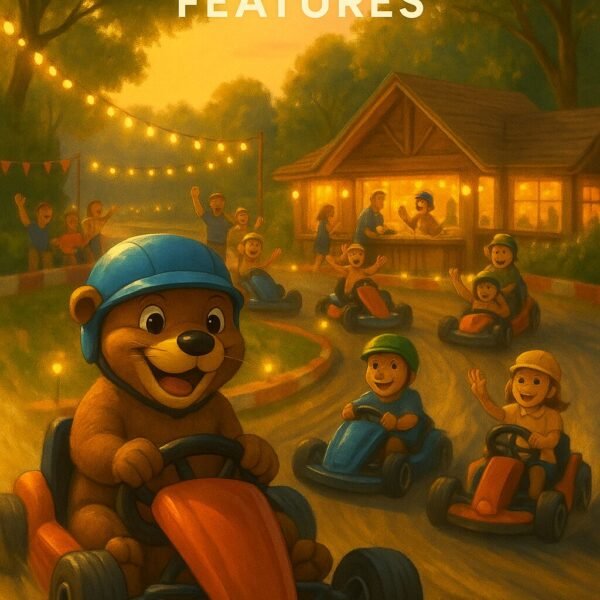 Otter Oasis Go-Kart Track concept