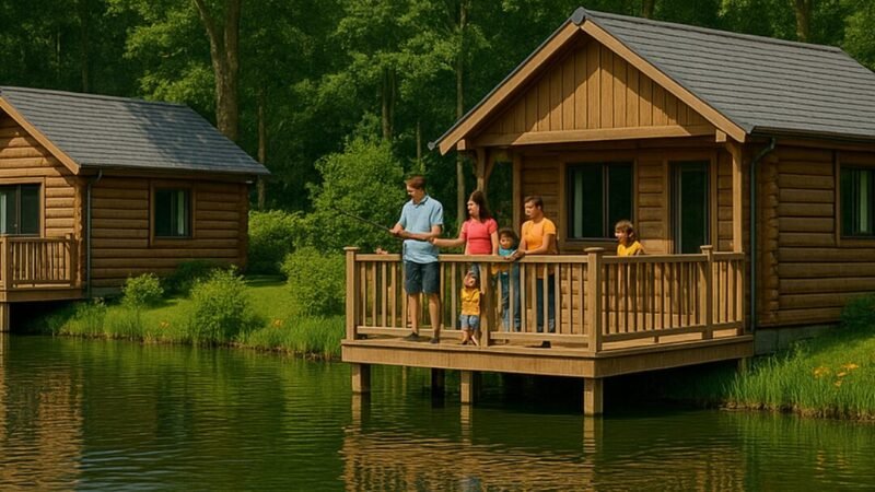 Otter Oasis lodge accommodation concept