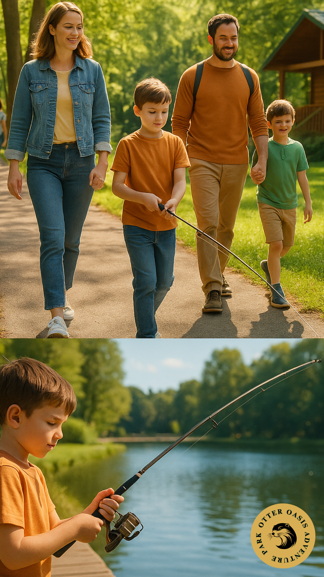 Natural water and visitor viewing concept for the Otter Oasis Habitat