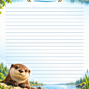 Otter Oasis Adventure Notebook
