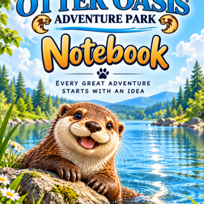 Otter Oasis Adventure Notebook – Printable PDF Download